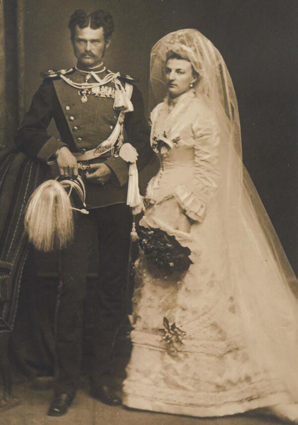 Bild vergrößern: Herzog Maximilian Emanuel mit Braut